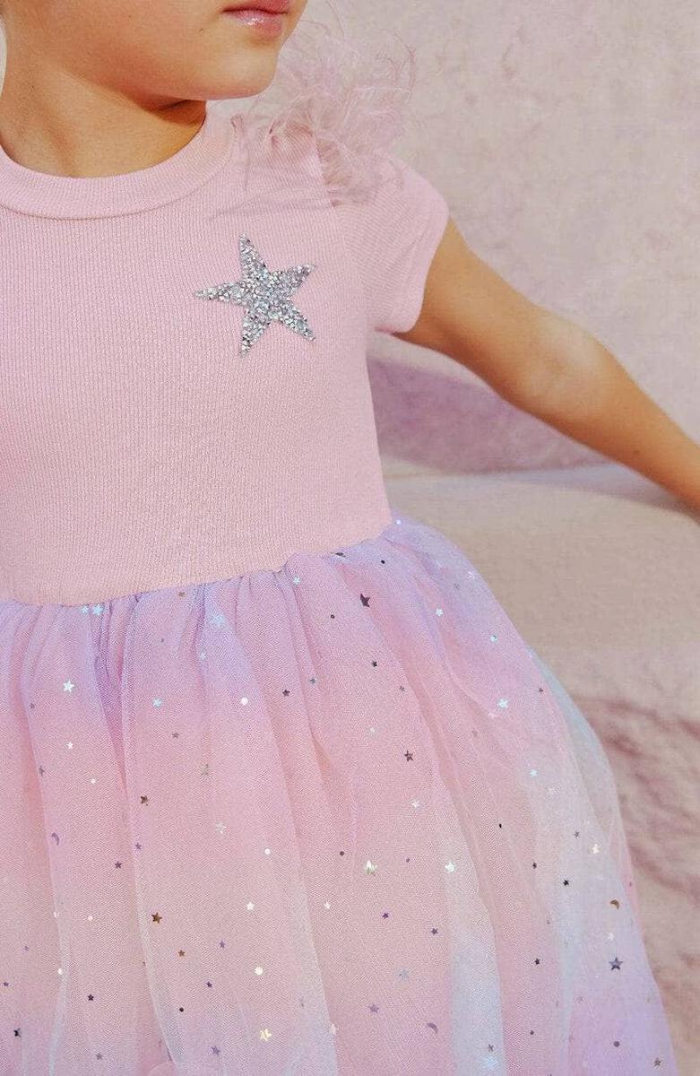 Lola + The Boys Shining Star Tutu Dress detail