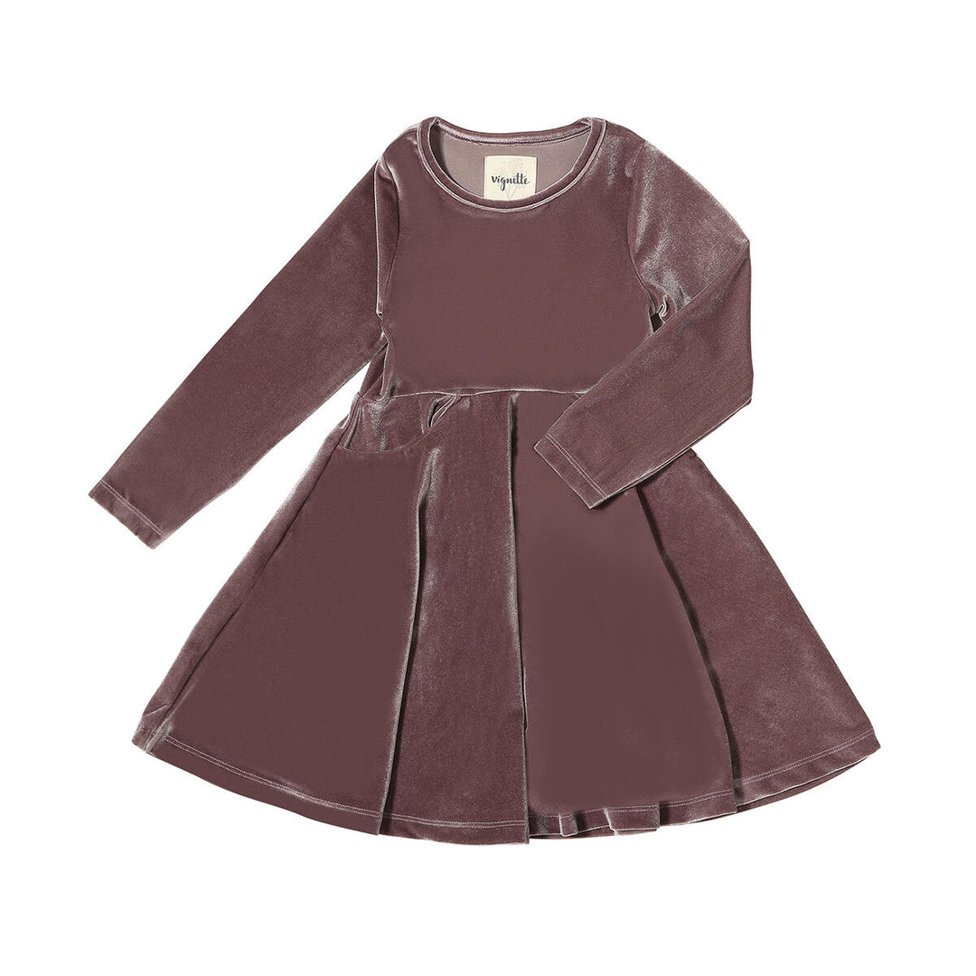 Vignette Merilee Dress in Plum