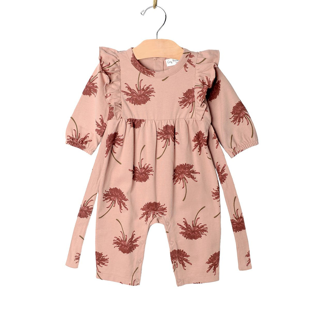 City Mouse Chrysanthemum Flutter Romper
