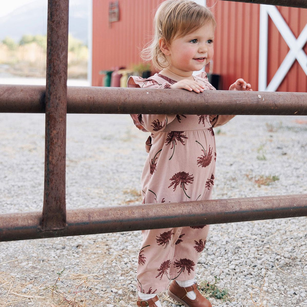 City Mouse Chrysanthemum Flutter Romper model