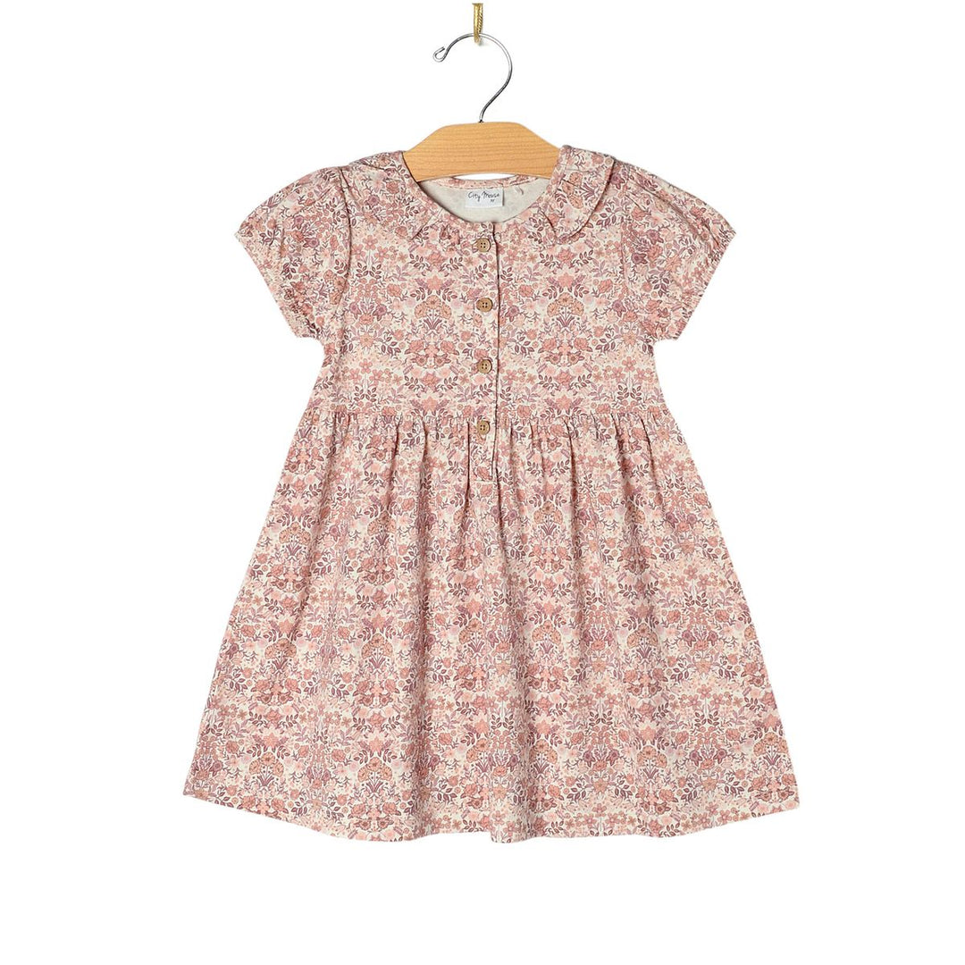 City Mouse Spring Bouquet Collared Dress