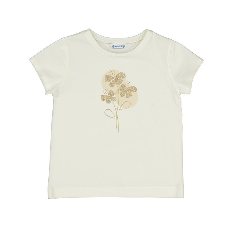 Mayoral Gold Bouquet Tee