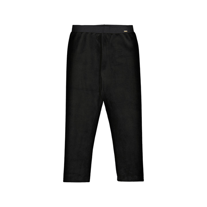 Velour Leggings in Black