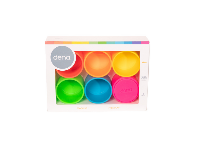 Dena Neon Stacking Cups box