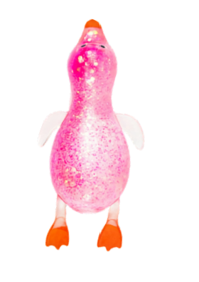 Sm Glitter Ducks Squishy