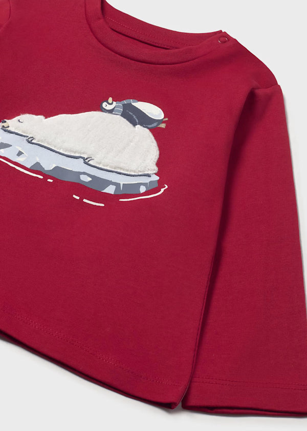 Mayoral North Pole Friends Tee detail
