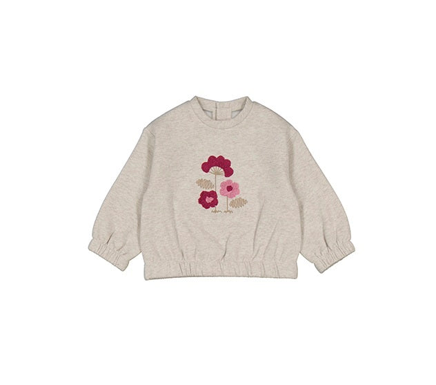 Sparkly Flower Sweatshirt