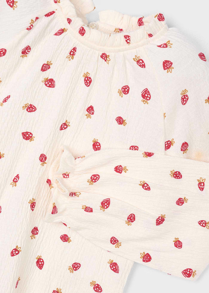 Mayoral Strawberry Fields Top detail