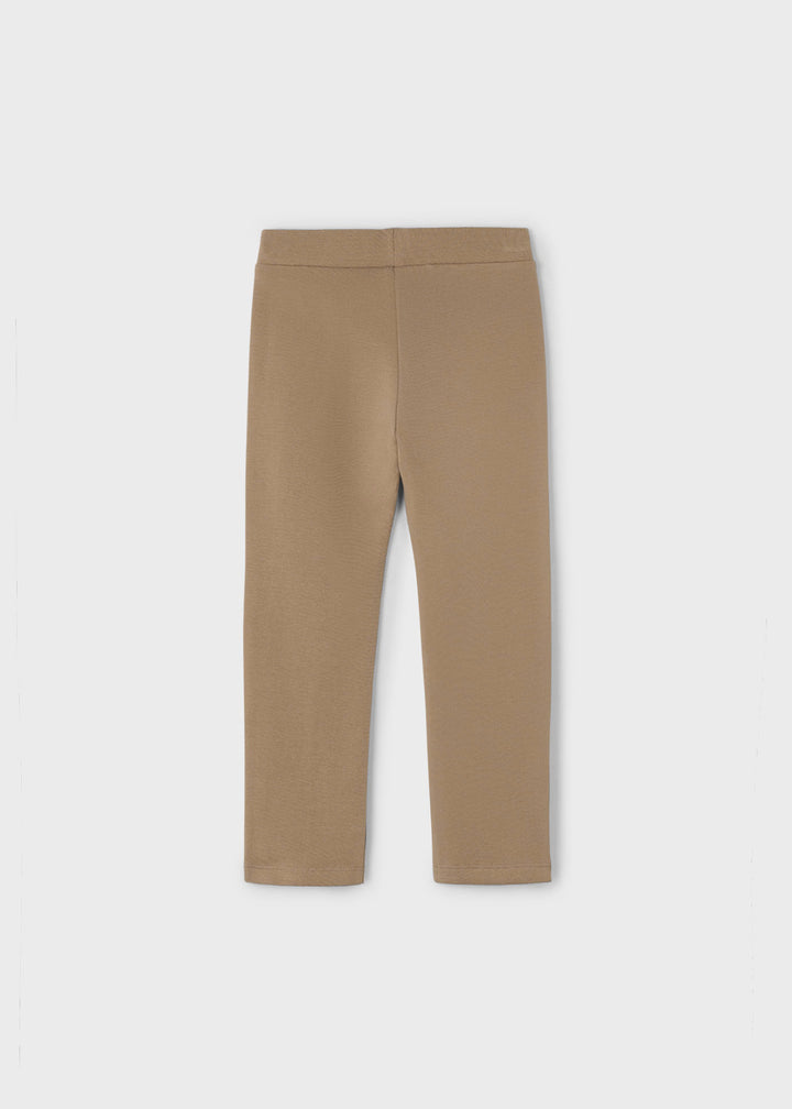 Mayoral Camel Fleece Lined Pants back