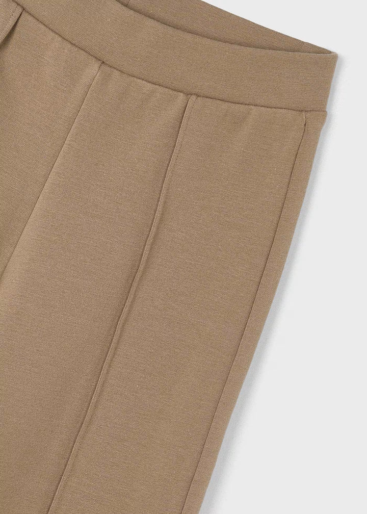 Mayoral Camel Fleece Lined Pants detail