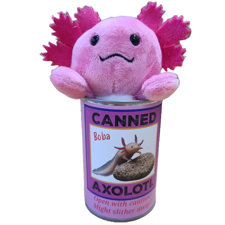Boba Canned Axolotl in can