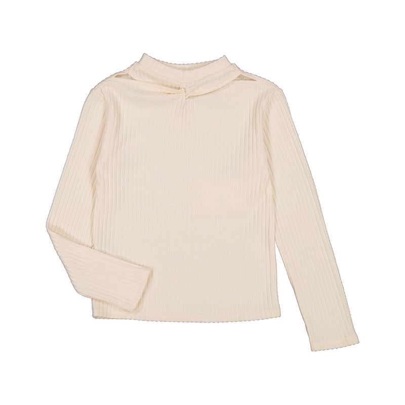 Chickpea Ribbed Top