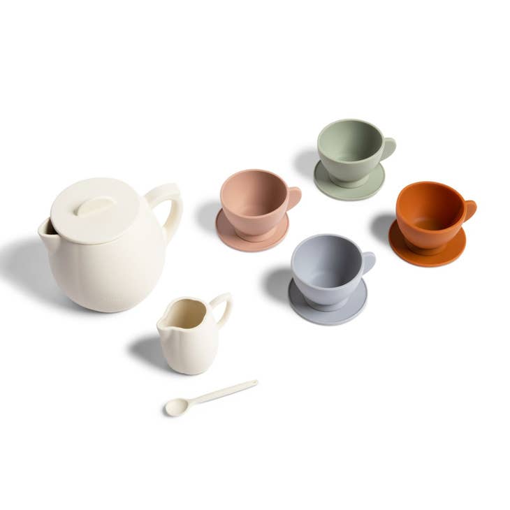 Silicone Tea Set close up