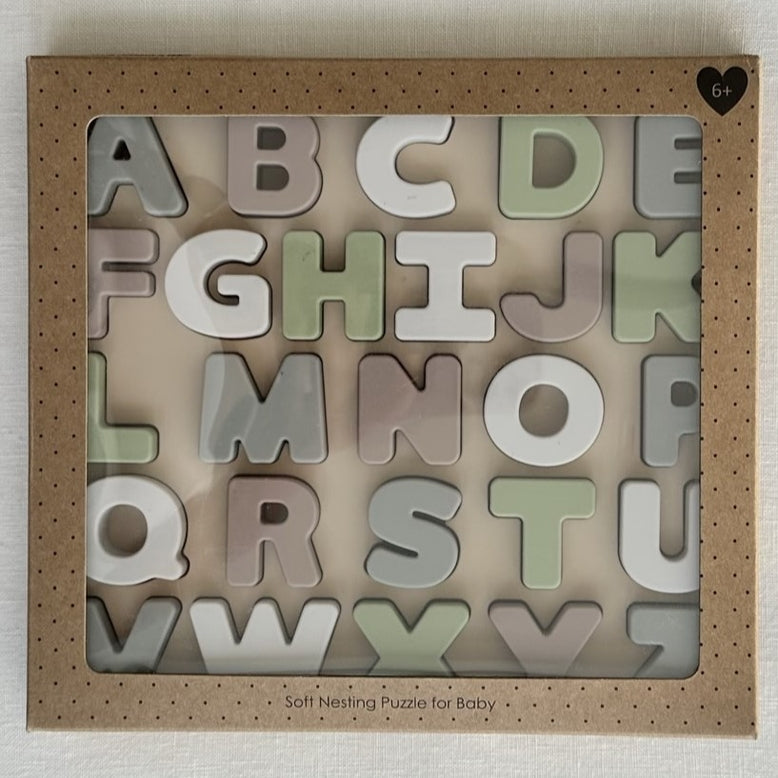 Silicone Alphabet Puzzle