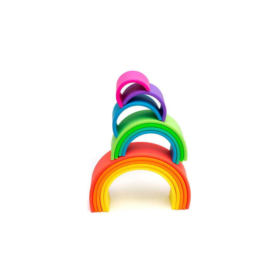 Dena neon rainbow stacked