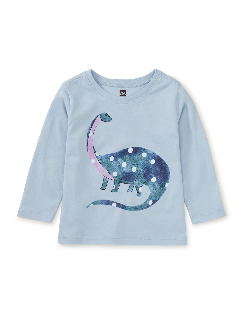 Tea Collection Dotted Dino Baby Tee