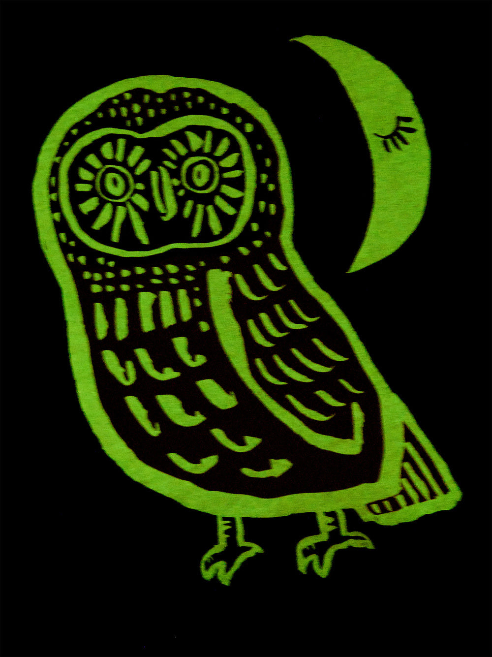 Tea Collection Cute Hoot Tee detail