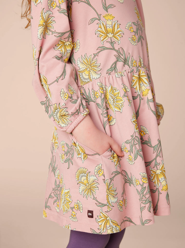 Tea Collection Salma Floral Pocket Dress close up