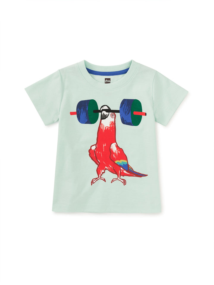 Tea Collection Parrot Strength Baby Tee