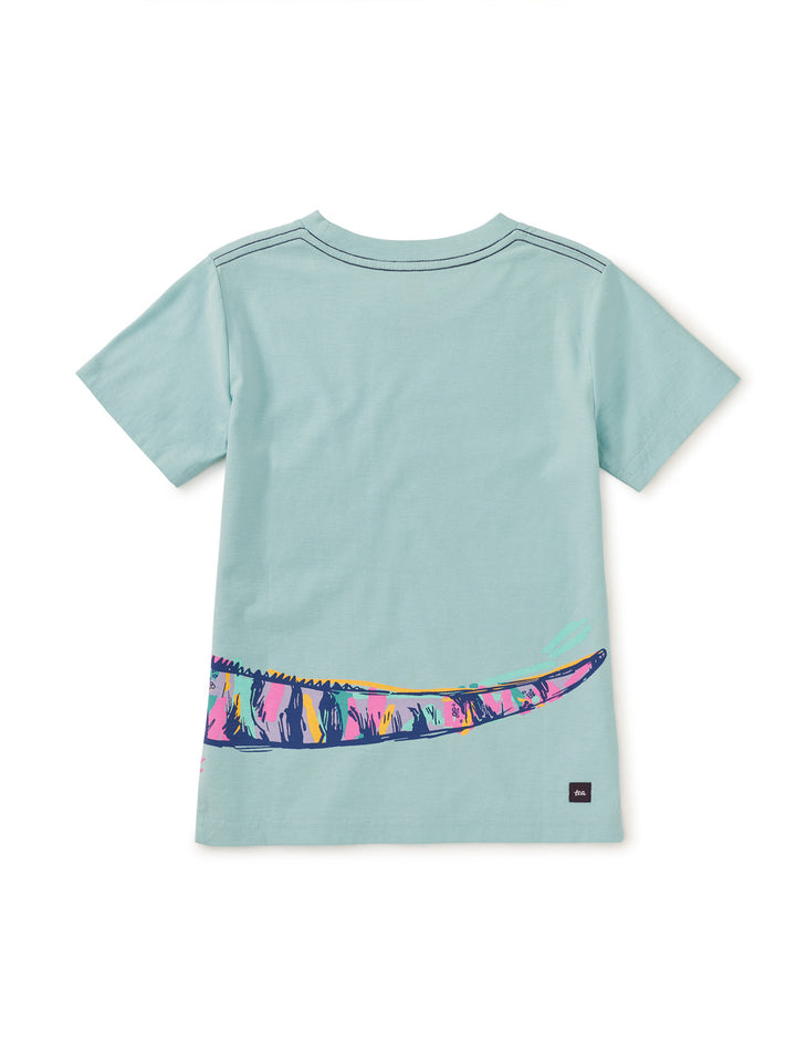 Tea Collection Graffiti Iguana Tee back