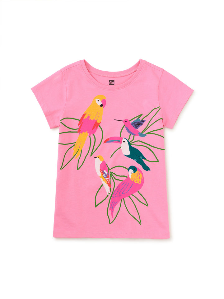 Tea Collection Tropical Birds Tee