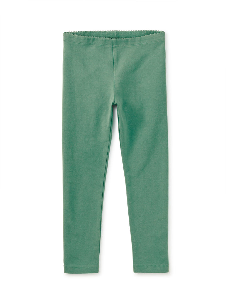 Tea Collection Solid Leggings in spruce flat