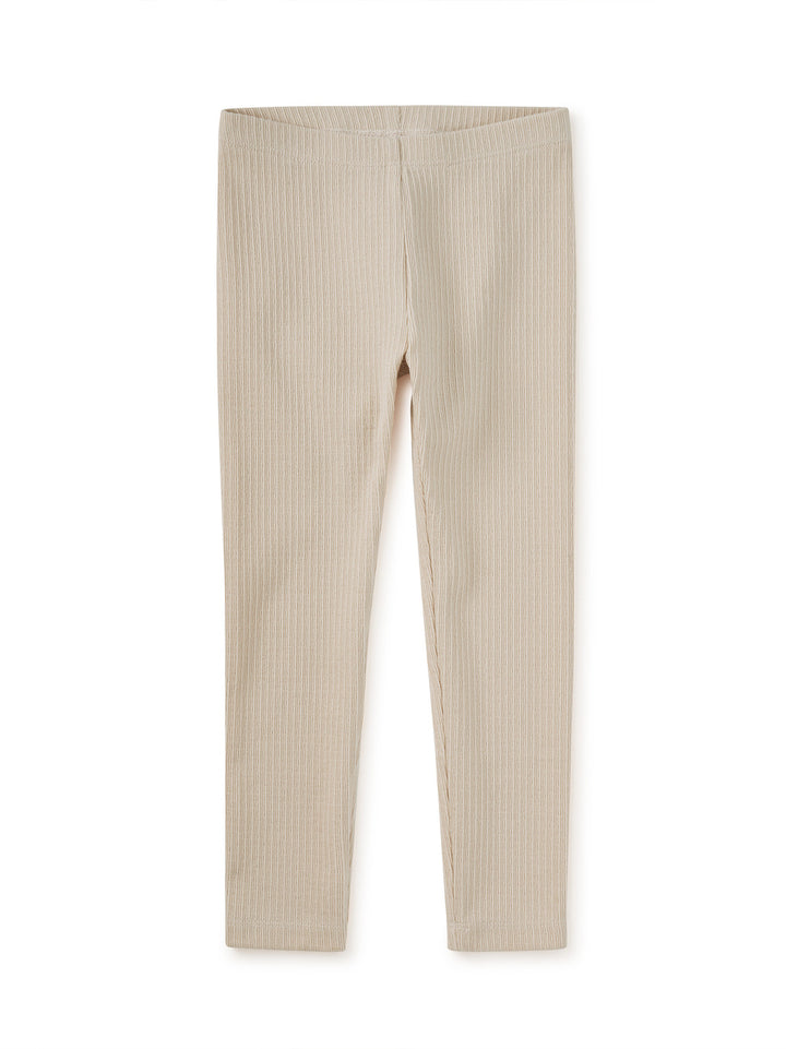 Tea Collection Pointelle Leggings in Birch flat