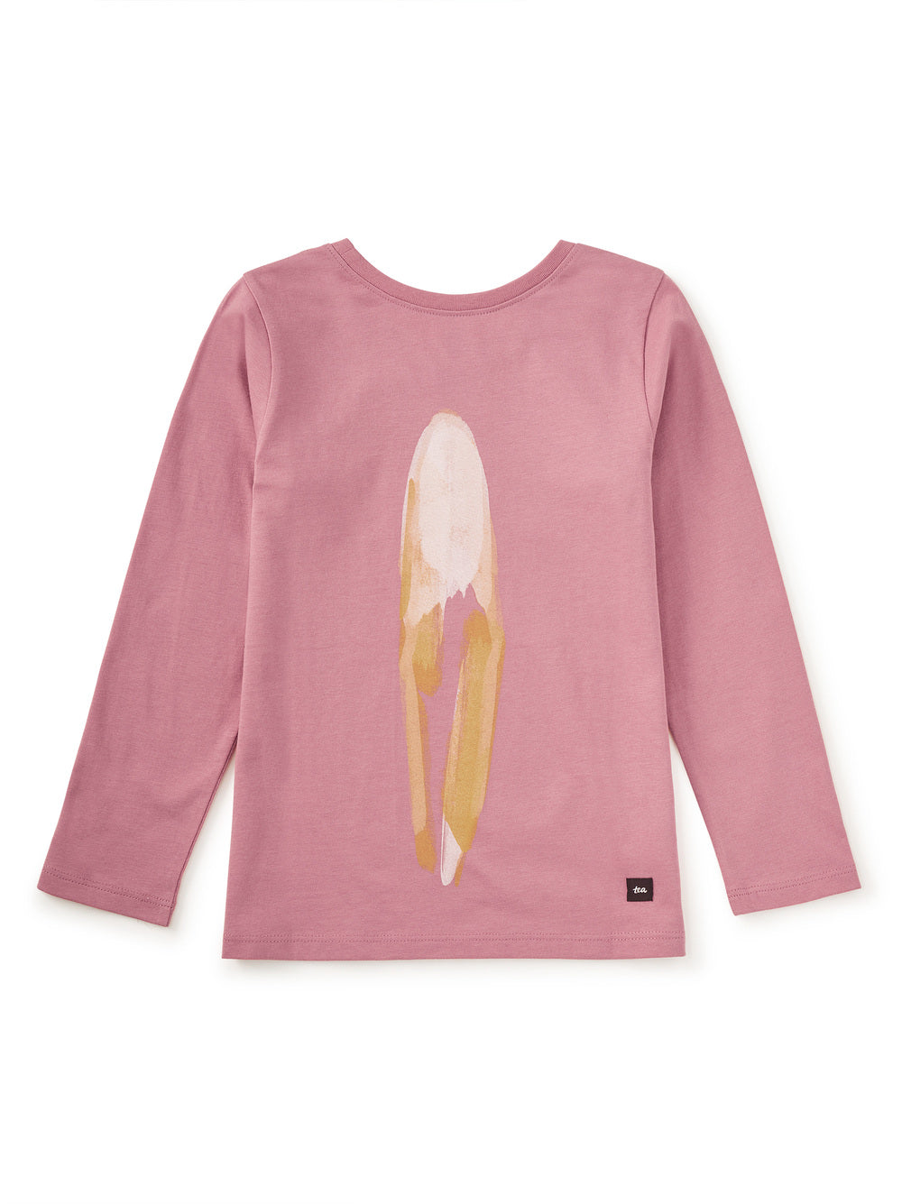 Tea Collection Reading Fox Double Sided Tee back