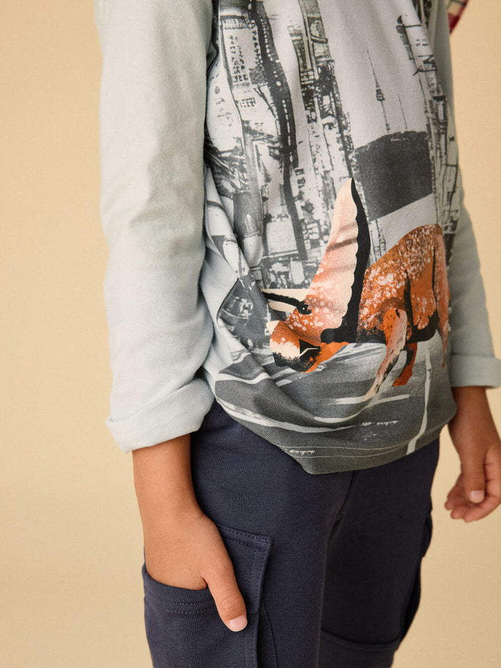 Tea Collection Dino in Seoul Tee detail