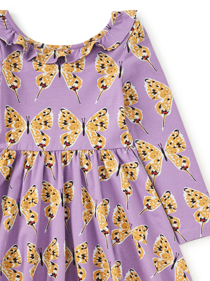 Tea Collection Dragon Swallowtail Butterflies Ballet Dress detail