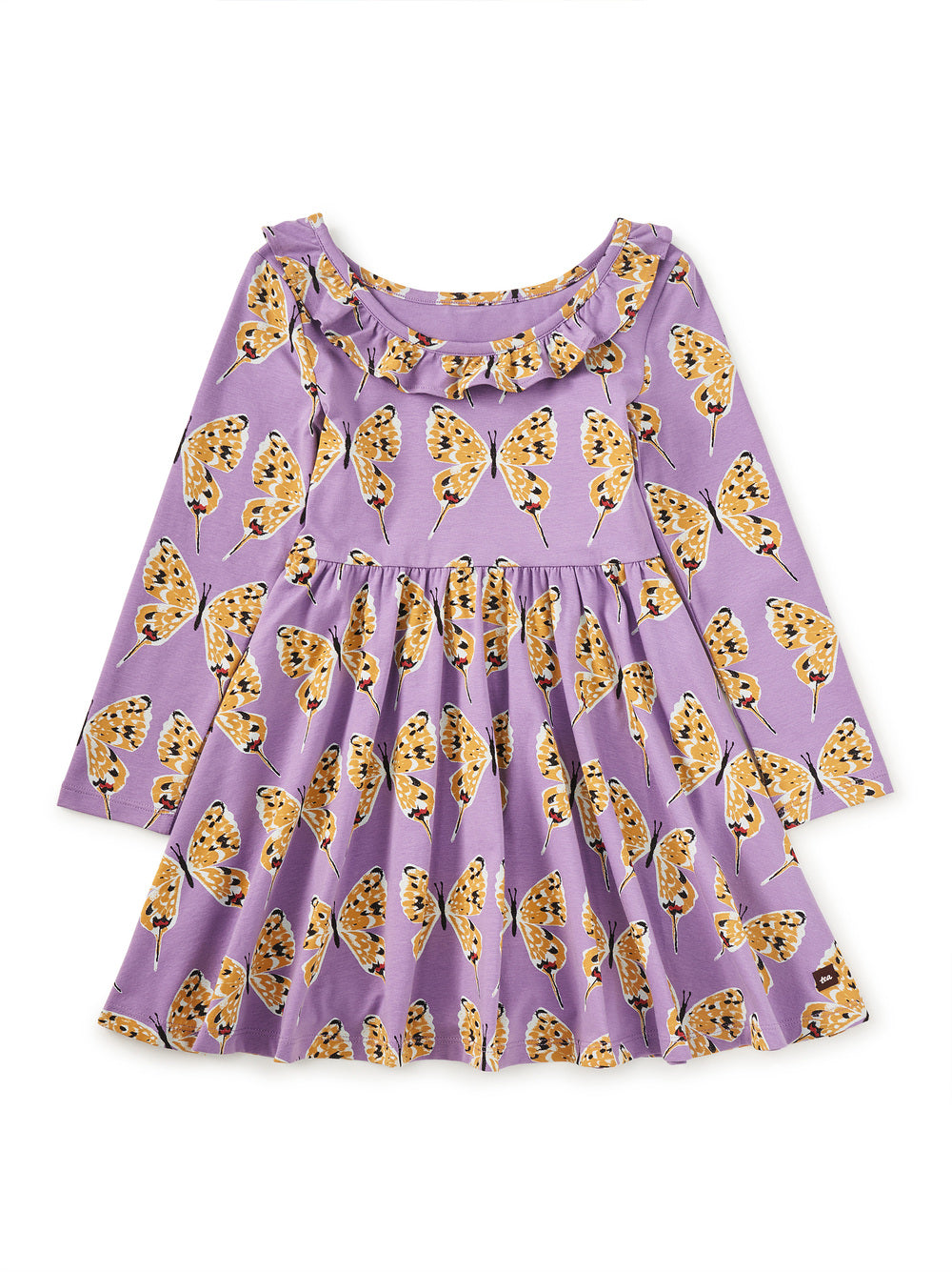 Tea Collection Dragon Swallowtail Butterflies Ballet Dress back