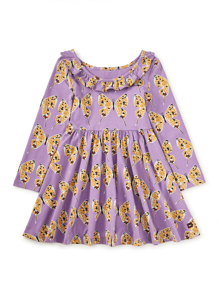 Tea Collection Dragon Swallowtail Butterflies Ballet Dress back
