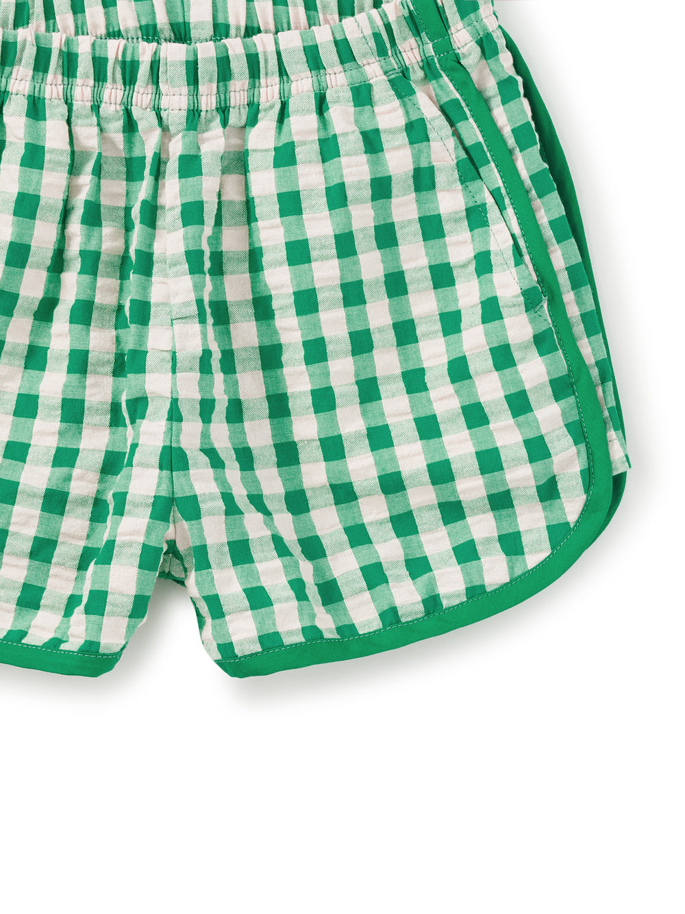Garden Party Check Baby Dolphin Shorts