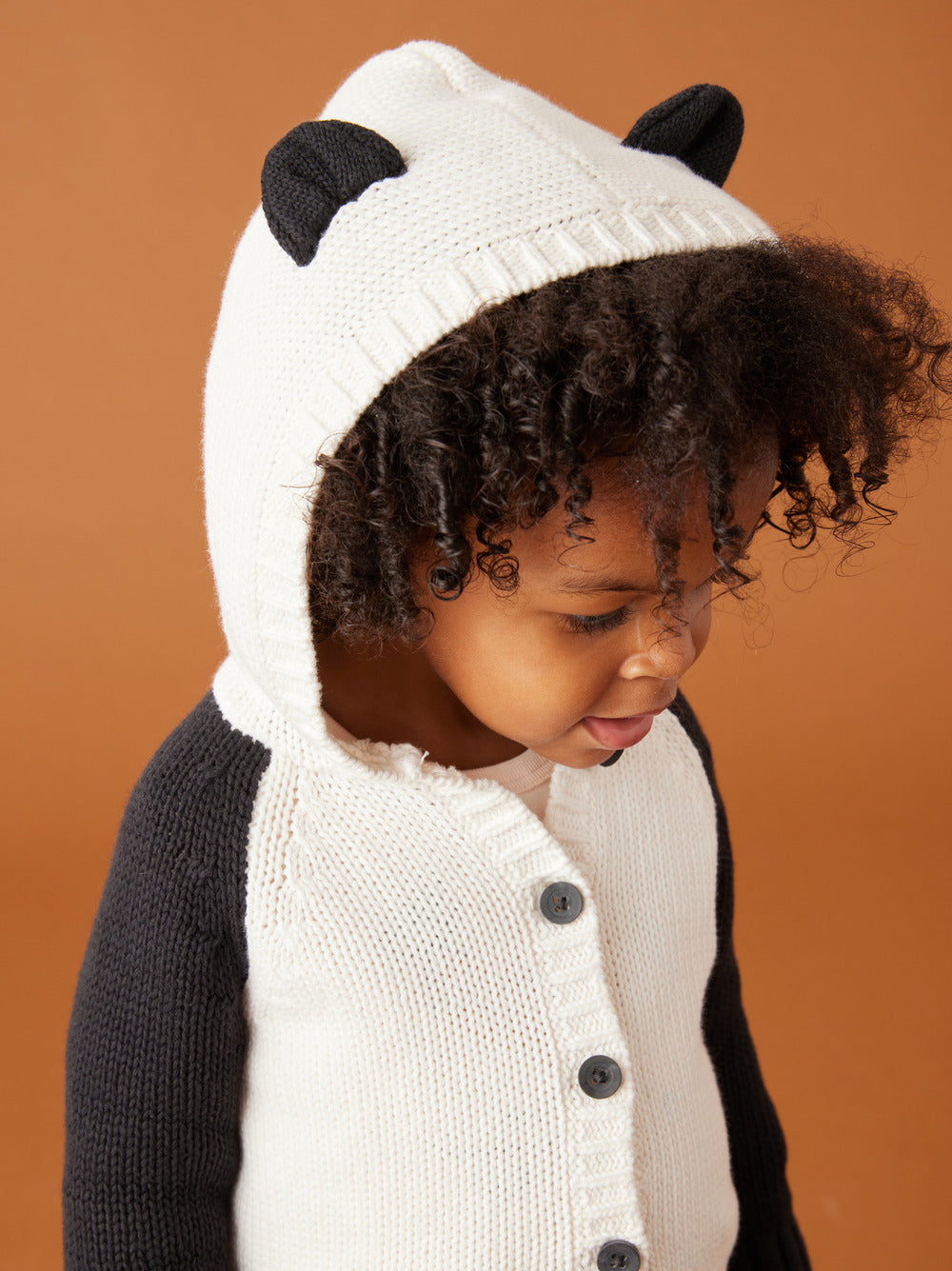 Tea Collection Panda Sweater model side