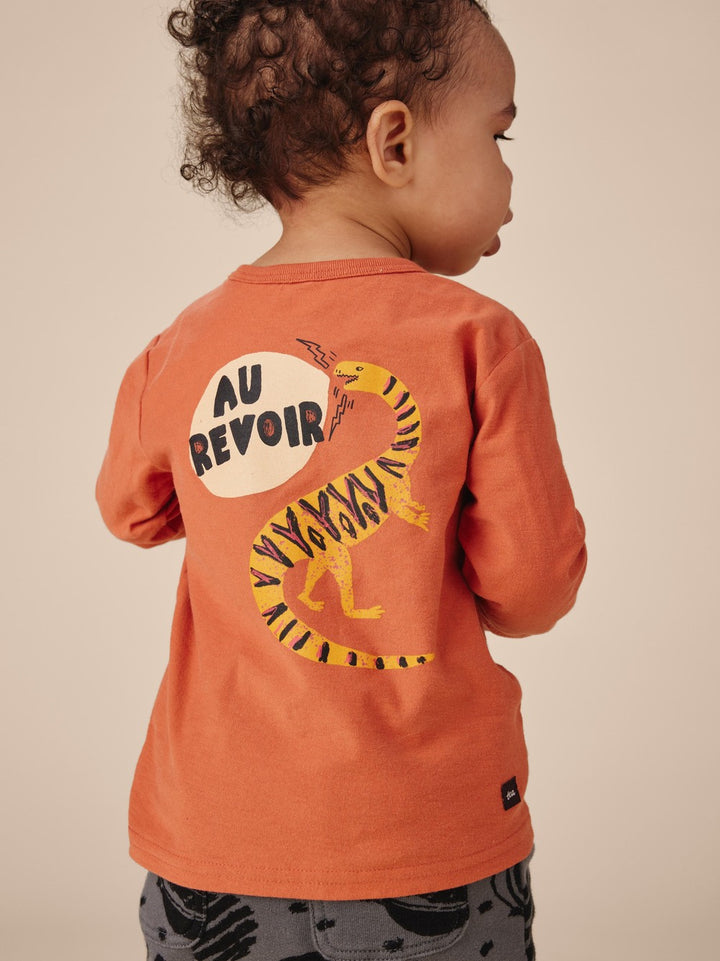 Bonjour Dino Baby Tee