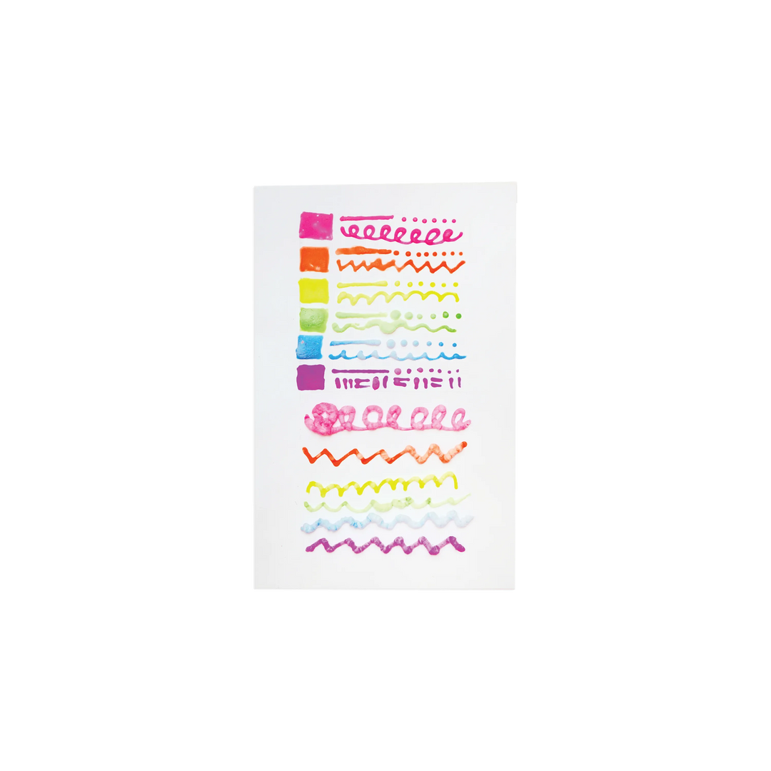 Ooly Magic Puffy Neon Pens colors