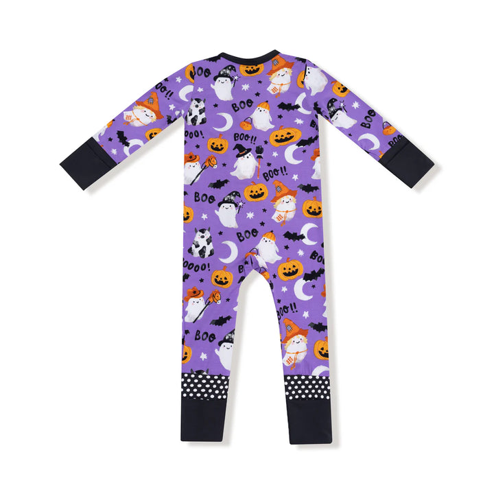 Angel Dear Costumed Ghosts Romper back