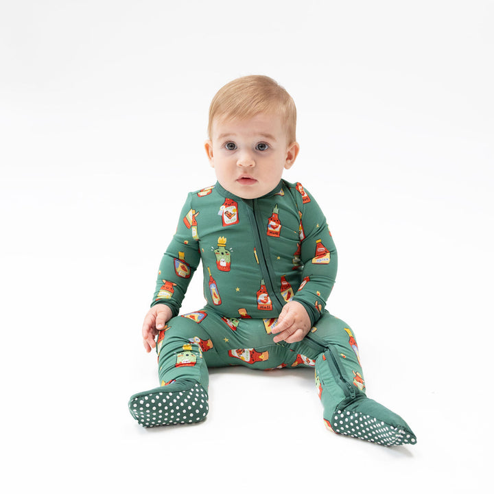 Angel Dear Spice Spice Baby Romper model
