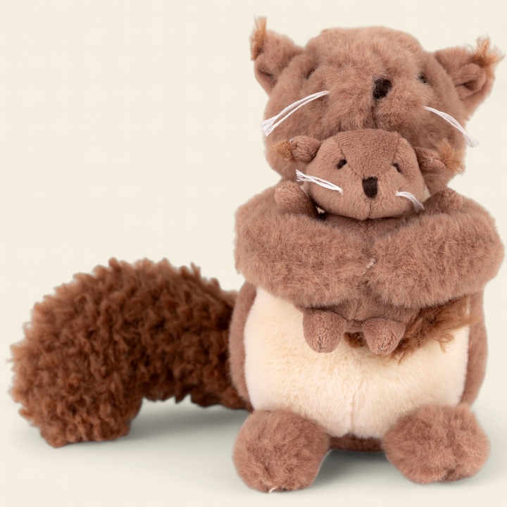 Egmont Squirrel With Baby