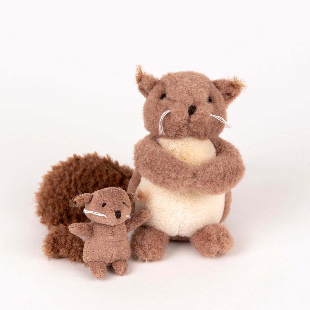 Egmont Squirrel With Baby side