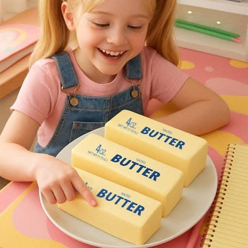 Butter Squishy Toy model