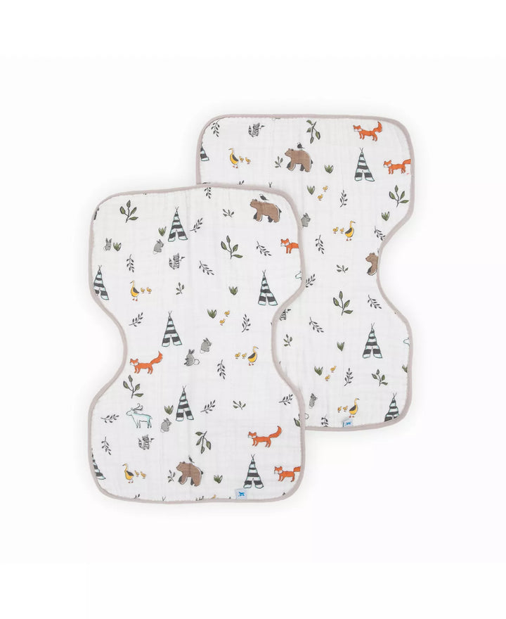 Little Unicorn Forest Friends Burp Cloth