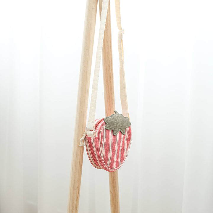 Little Lamb Kind Berry Cute Sling Purse hanging