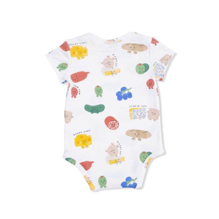 Angel Dear Charcuterie Cuties Bodysuit  back