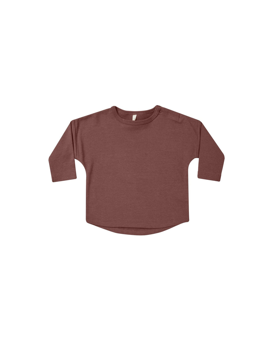 Quincy Mae tee plum