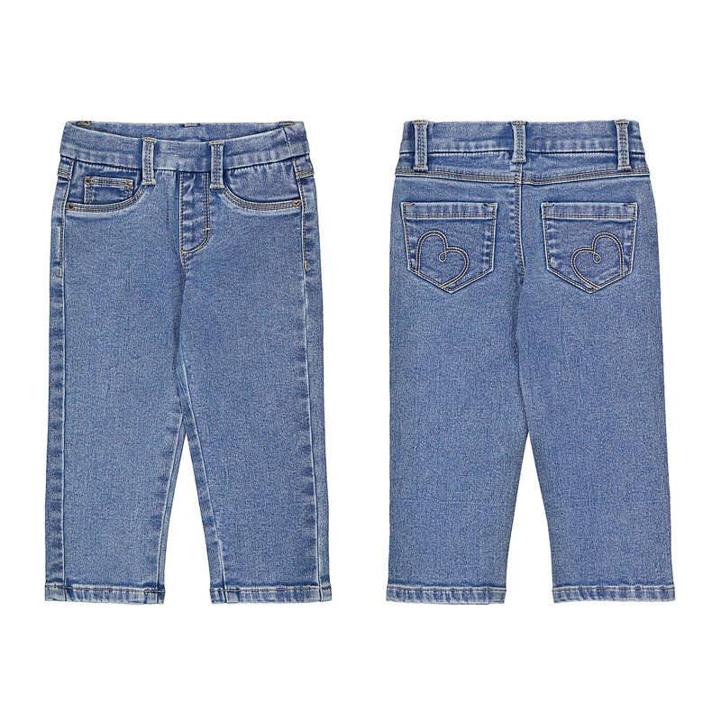 Mayoral Heart Pocket Baby Jeans double