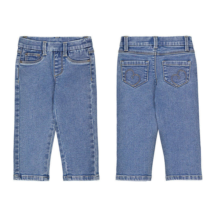 Mayoral Heart Pocket Baby Jeans double