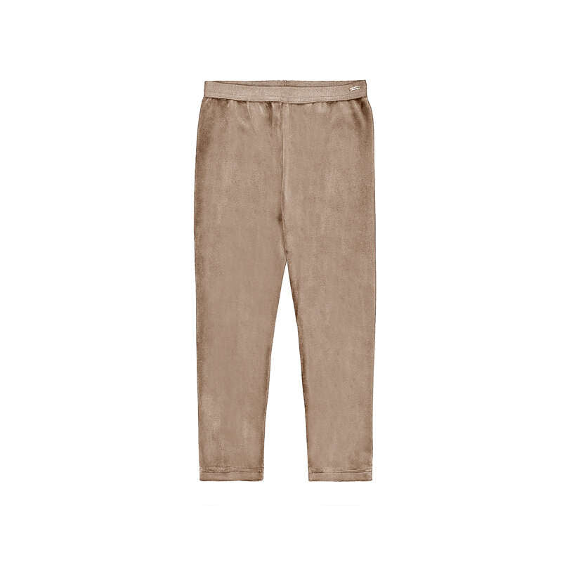 Walnut Velour Leggings