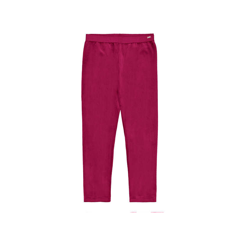 Raspberry Velour Leggings