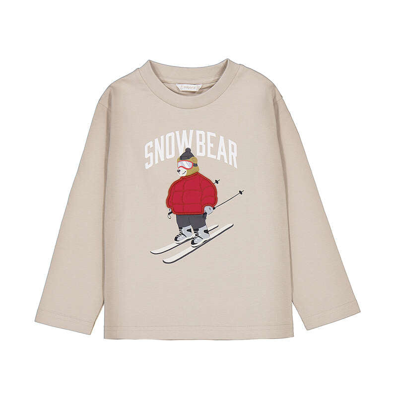 Mayoral Snow Bear T-Shirt